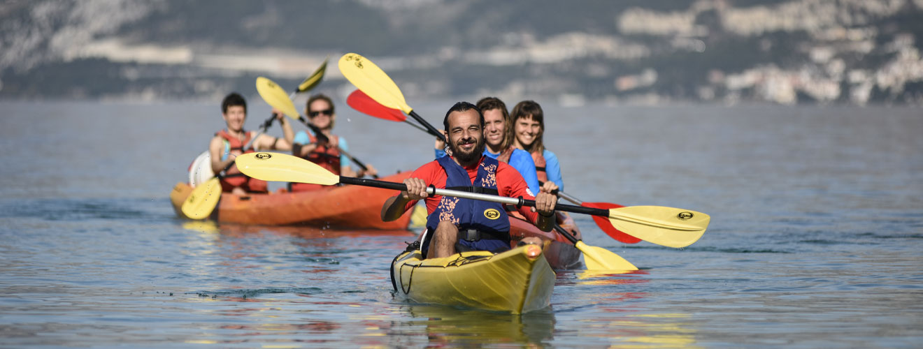 Sea kayaking route Supetar - Splitska – Postira